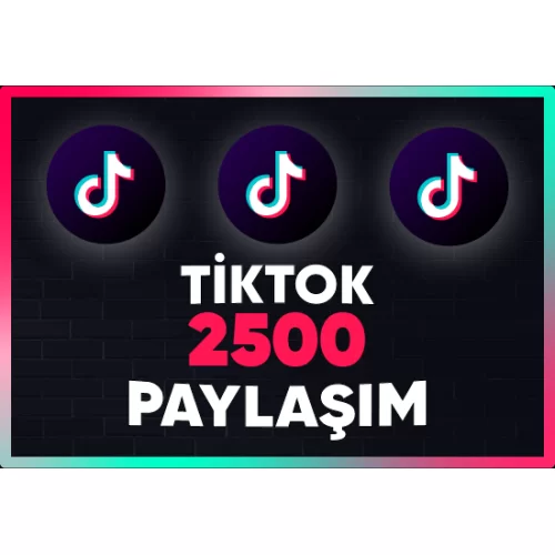  ⚡  GARANTİLİ  TİKTOK 2500 VİDEO PAYLAŞIM ⚡